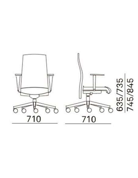 Outlet Silla trabajo Muga (resp. bajo)