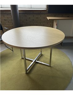 Outlet Mesa Aire roble (120Ø) 2